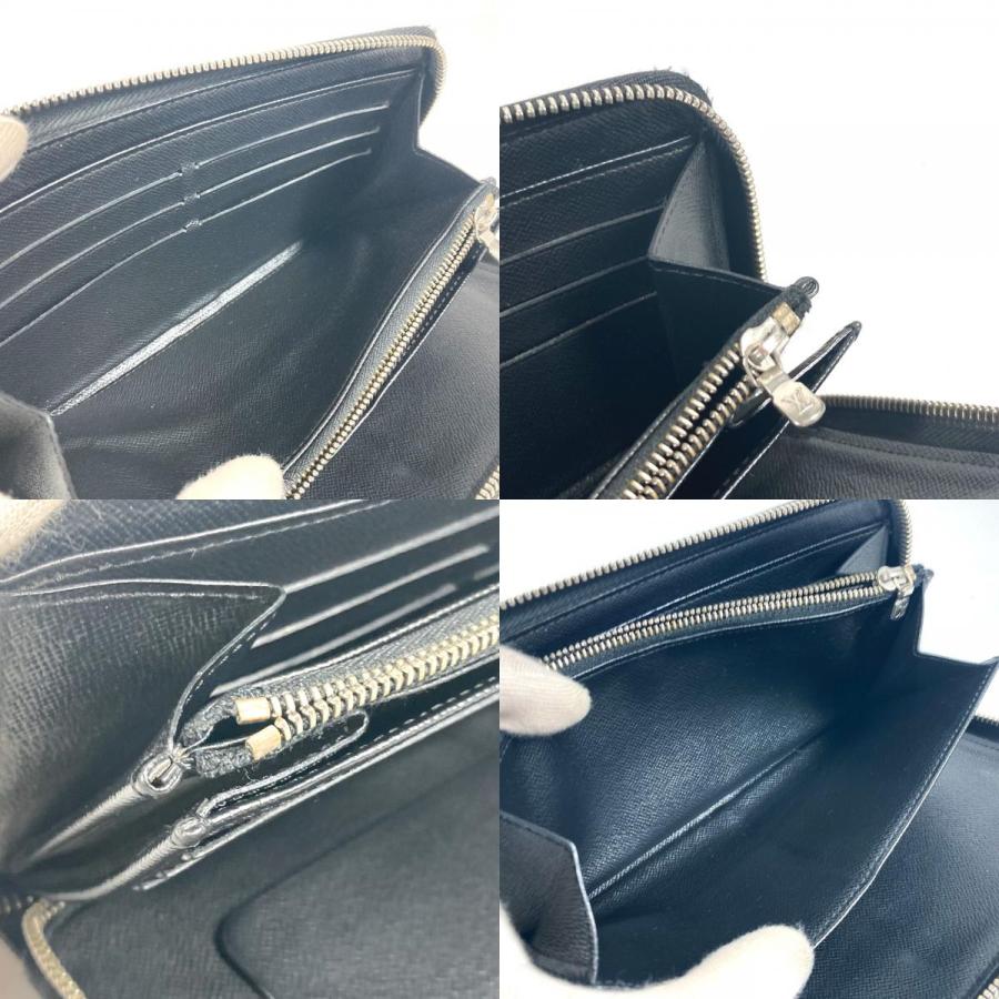 LOUIS VUITTON ルイヴィトン M63852 ジッピー オーガナイザー ロングウォレット ラウンドファスナー エピ 長財布 ノワール【中古】 | LOUIS VUITTON | 08