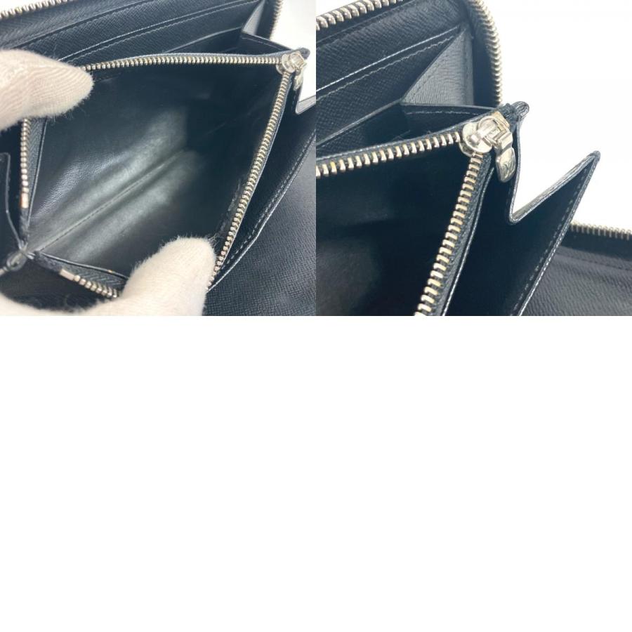 LOUIS VUITTON ルイヴィトン M63852 ジッピー オーガナイザー ロングウォレット ラウンドファスナー エピ 長財布 ノワール【中古】 | LOUIS VUITTON | 09