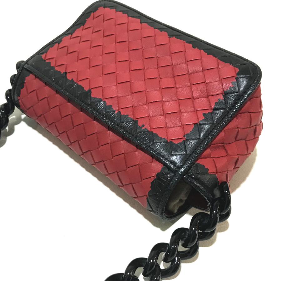 美品 BOTTEGAVENETA ボッテガヴェネタ 339270 ミニチェーンショルダーバッグ メンズ イントレチャート |  | 03