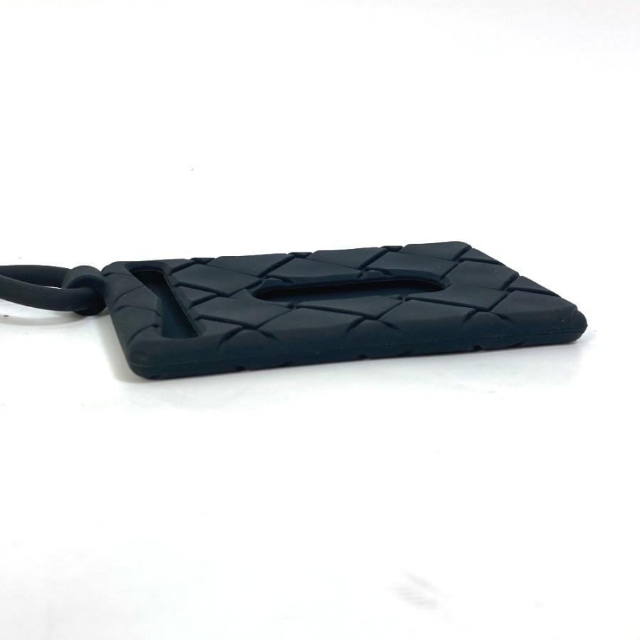 BOTTEGA VENETA ボッテガヴェネタ 680139 パスケース 名刺入れ イントレチャート ネックストラップ付き カードケース ラバー【中古】未使用 |  | 02