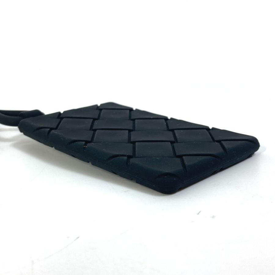 BOTTEGA VENETA ボッテガヴェネタ 680139 パスケース 名刺入れ イントレチャート ネックストラップ付き カードケース ラバー【中古】未使用 |  | 04