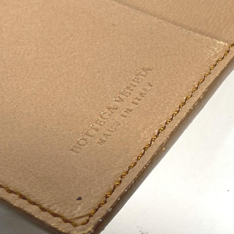 BOTTEGA VENETA ボッテガヴェネタ イントレチャート カバー ステーショナリー パスポートケース ベージュ ユニセックス【中古】 |  | 07
