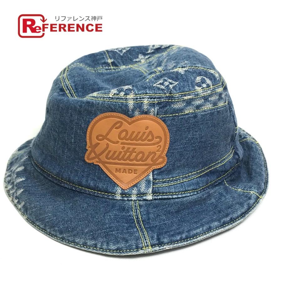 LOUIS VUITTON ルイヴィトン MP3242 NIGO コラボ ボネ・デニム LV MADE 
