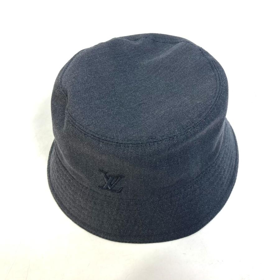 美品 ルイヴィトン シャポー モノグラム ハット ナイロン