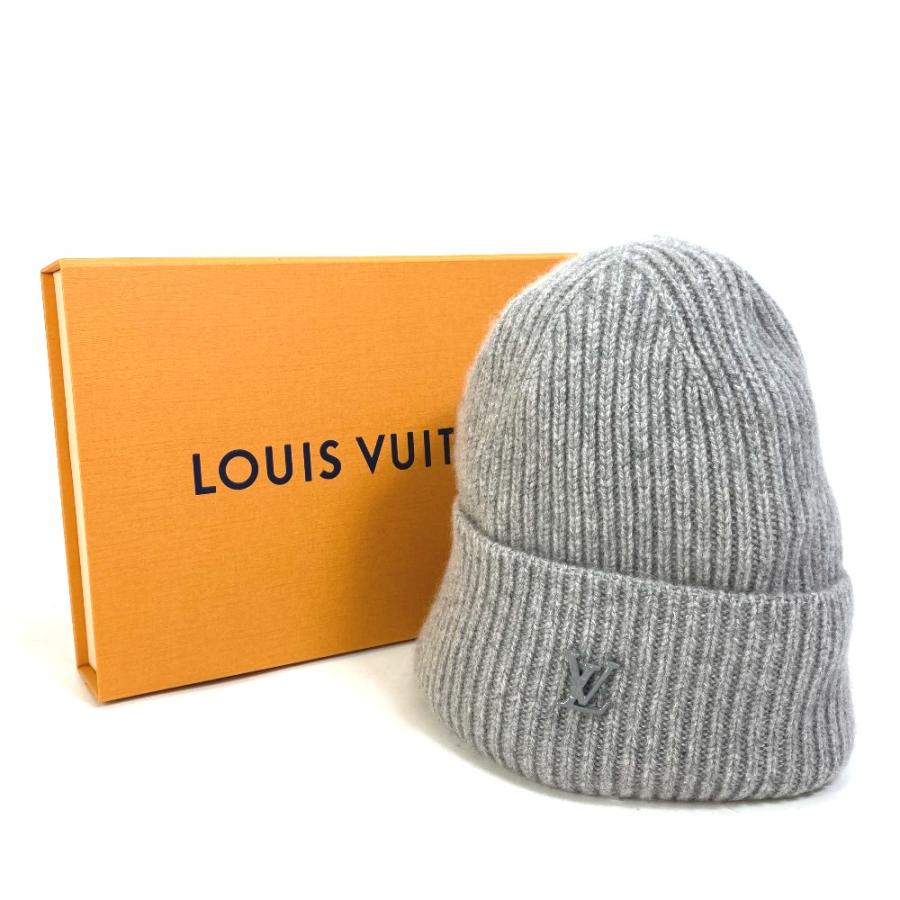 新品 ルイヴィトン ニット帽 MP3248 ビーニー LV アヘッド GRAY louis-vuitton-lv-ahead-beanie-