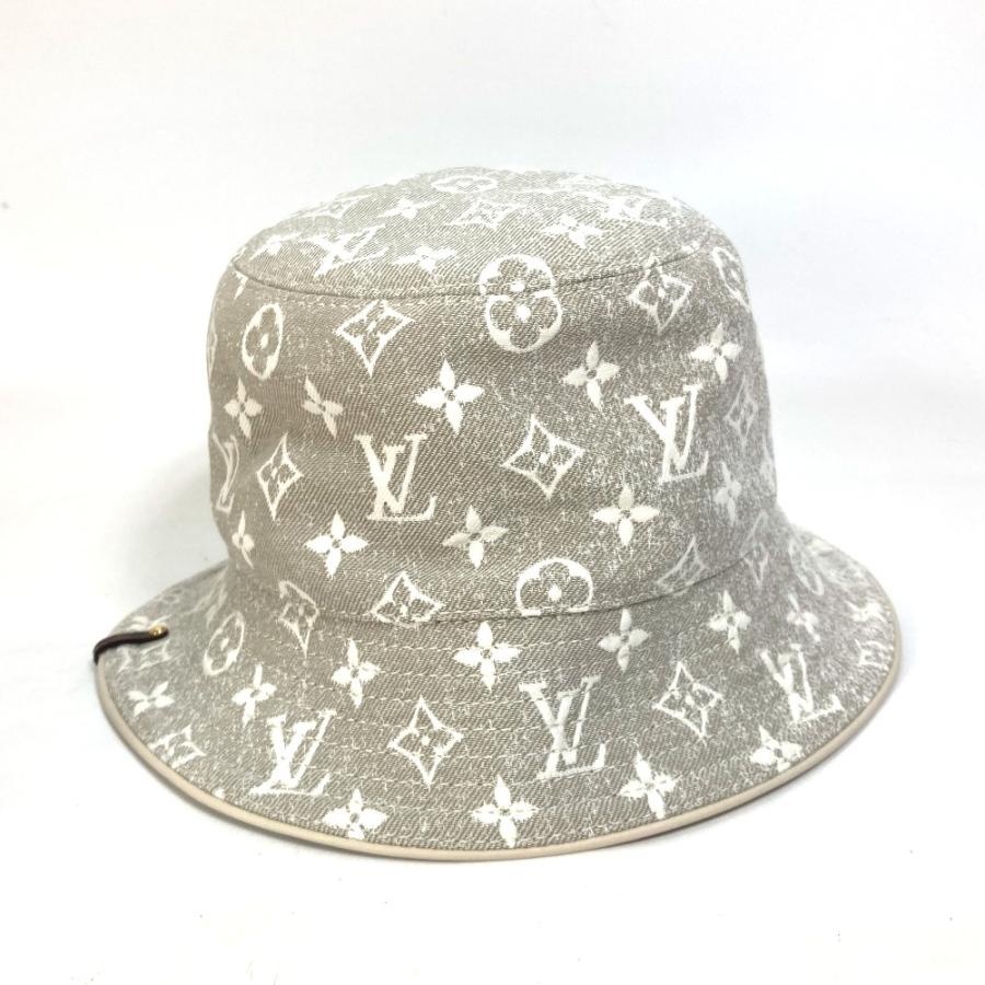 LOUIS VUITTON ルイヴィトン M7058S バケットハット・モノグラム ジャガード デニム ハット帽 帽子 バケットハット【中古】未使用 | LOUIS VUITTON | 03