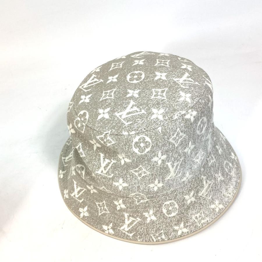 LOUIS VUITTON ルイヴィトン M7058S バケットハット・モノグラム ジャガード デニム ハット帽 帽子 バケットハット【中古】未使用 | LOUIS VUITTON | 04