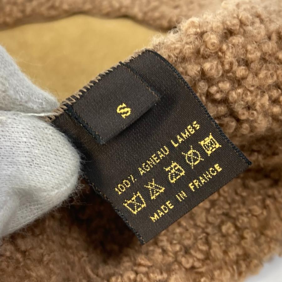 LOUIS VUITTON（ルイ・ヴィトン） ファー モコモコ 帽子 ベレー帽