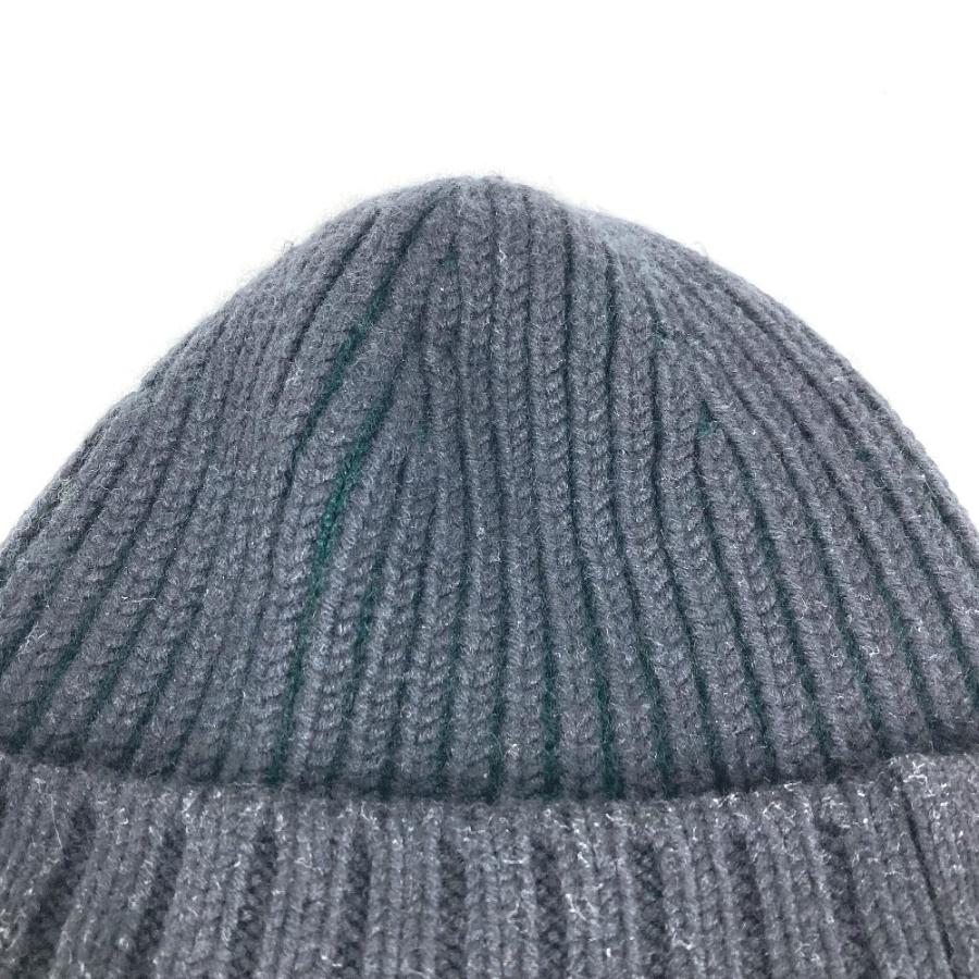 LOUIS VUITTON ルイヴィトン LV ロゴ ビーニー 帽子 ニット帽 ニットキャップ ニット帽 グレー レディース【中古】 | LOUIS VUITTON | 02