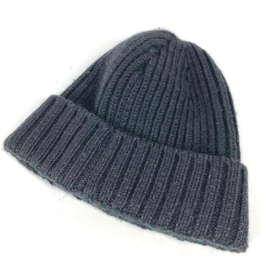 LOUIS VUITTON ルイヴィトン LV ロゴ ビーニー 帽子 ニット帽 ニットキャップ ニット帽 グレー レディース【中古】 | LOUIS VUITTON | 05