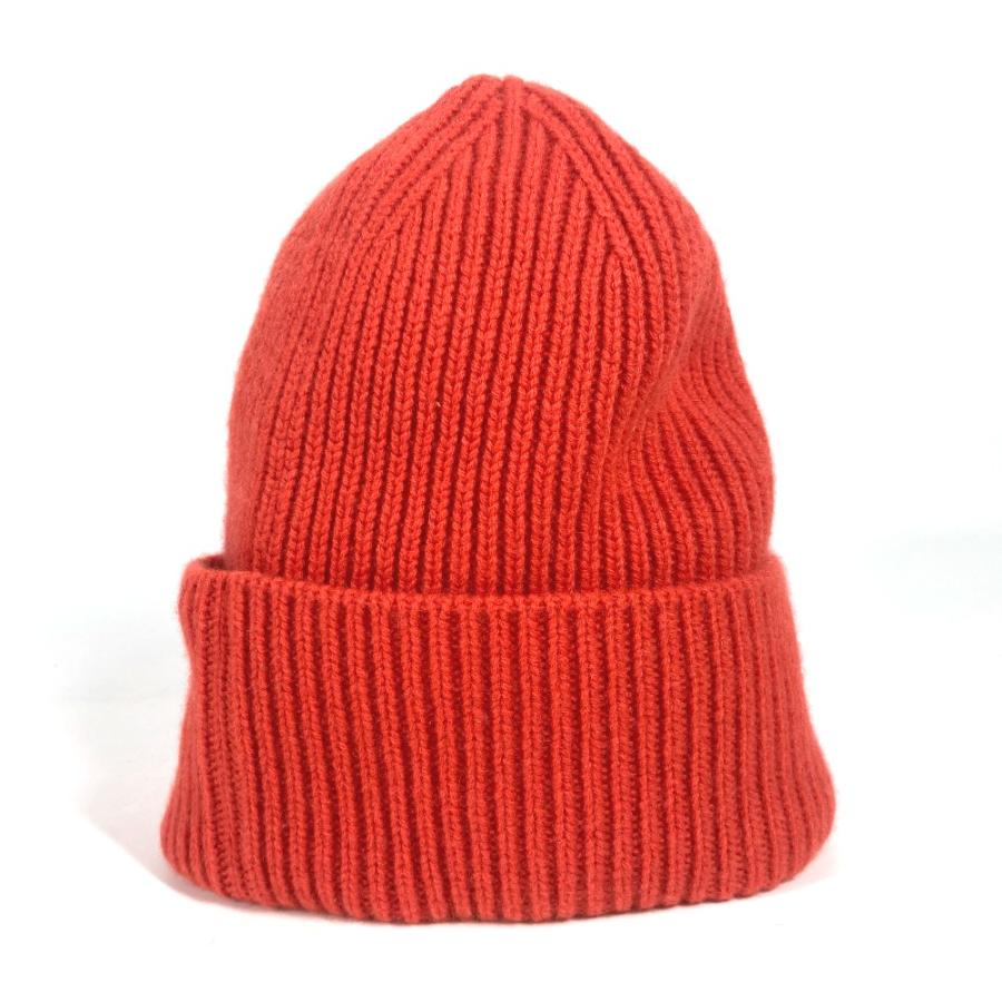 【美品】LOUIS VUITTON ニット帽 ニットキャップ 赤 ウール ルイヴィトン(LOUIS VUITTON)|ニットキャップ|HARDOFFオフモール