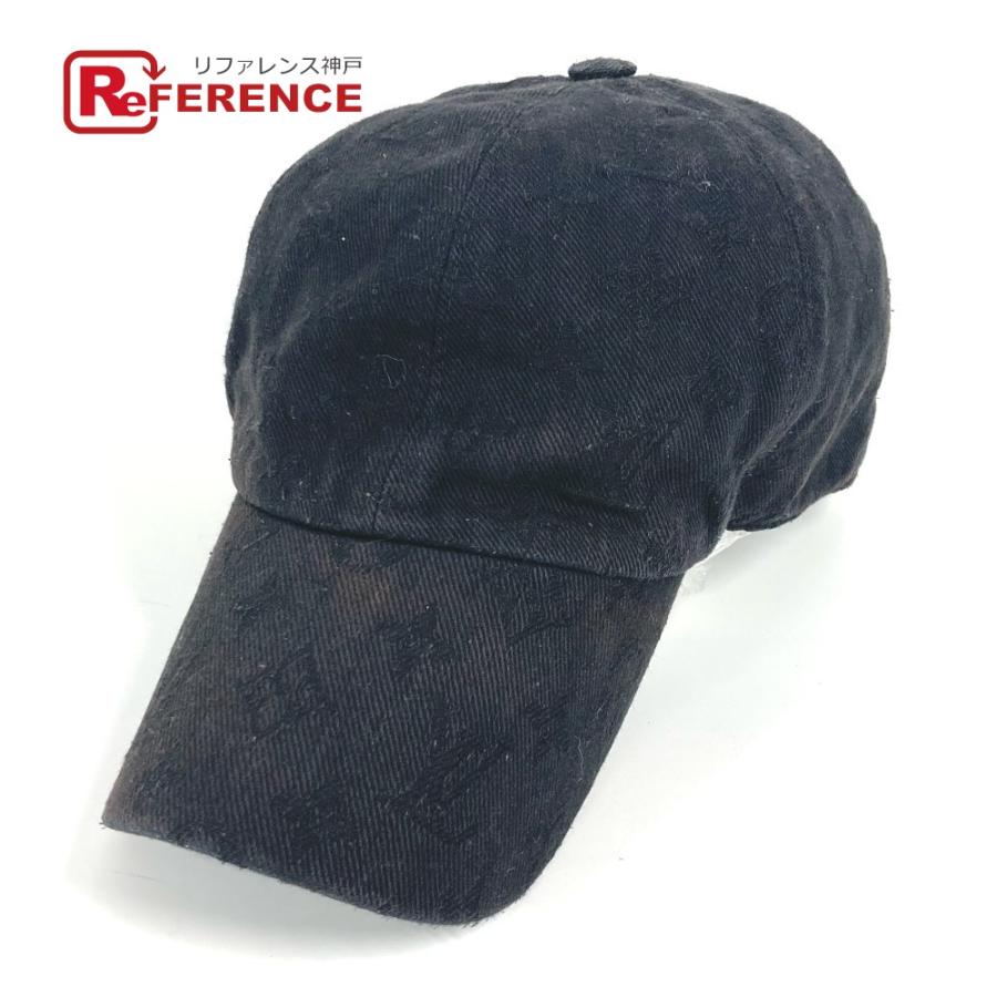 LOUIS VUITTON ルイヴィトン M76745 キャップ・モノグラム エッセンシャル 帽子 キャップ帽 ベースボール キャップ ノワール 【中古】 | LOUIS VUITTON