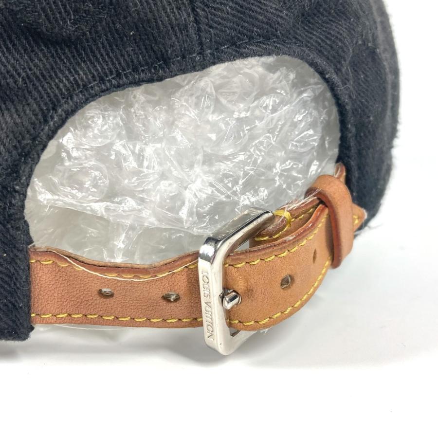LOUIS VUITTON ルイヴィトン M76745 キャップ・モノグラム エッセンシャル 帽子 キャップ帽 ベースボール キャップ ノワール 【中古】 | LOUIS VUITTON | 06