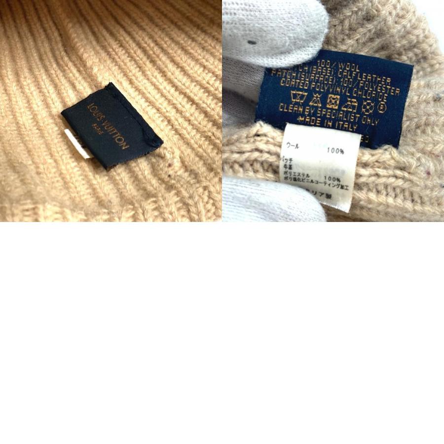 LOUIS VUITTON ルイヴィトン M77290 ボネ・LVビーニー ビーニー 帽子 ニット帽 ニットキャップ ニット帽 ベージュ ユニセックス【中古】 | LOUIS VUITTON | 09