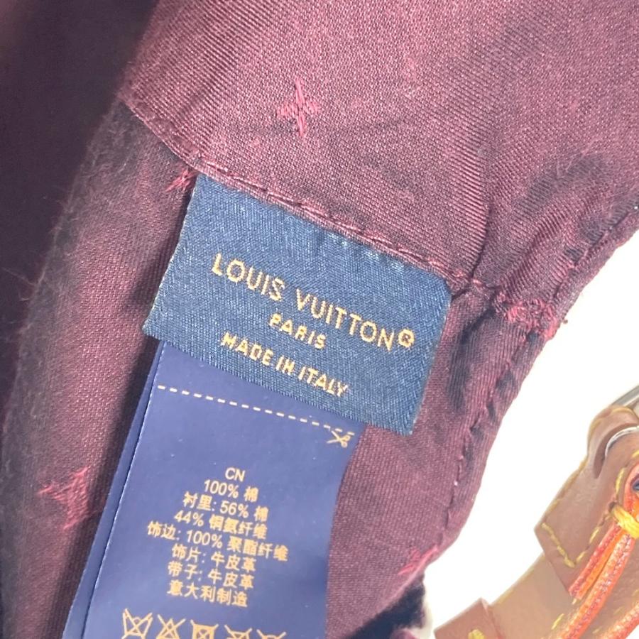 LOUIS VUITTON ルイヴィトン M7176L キャップ リーグ 帽子 キャップ帽 ベースボール キャップ ホワイト ユニセックス【中古】 | LOUIS VUITTON | 08