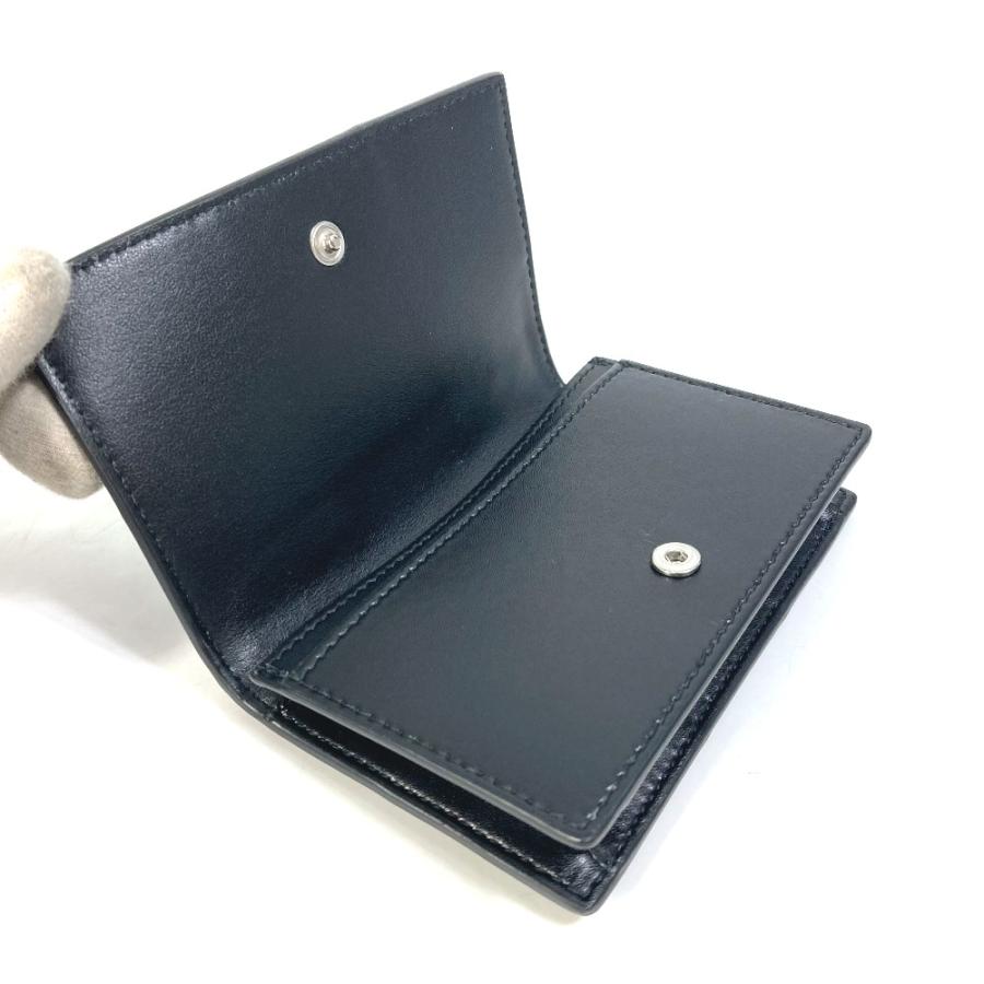 BOTTEGA VENETA ボッテガヴェネタ 679849 ビジネス マキシイントレチャート カードケース レザー ブラック メンズ【中古】新品同様 |  | 05