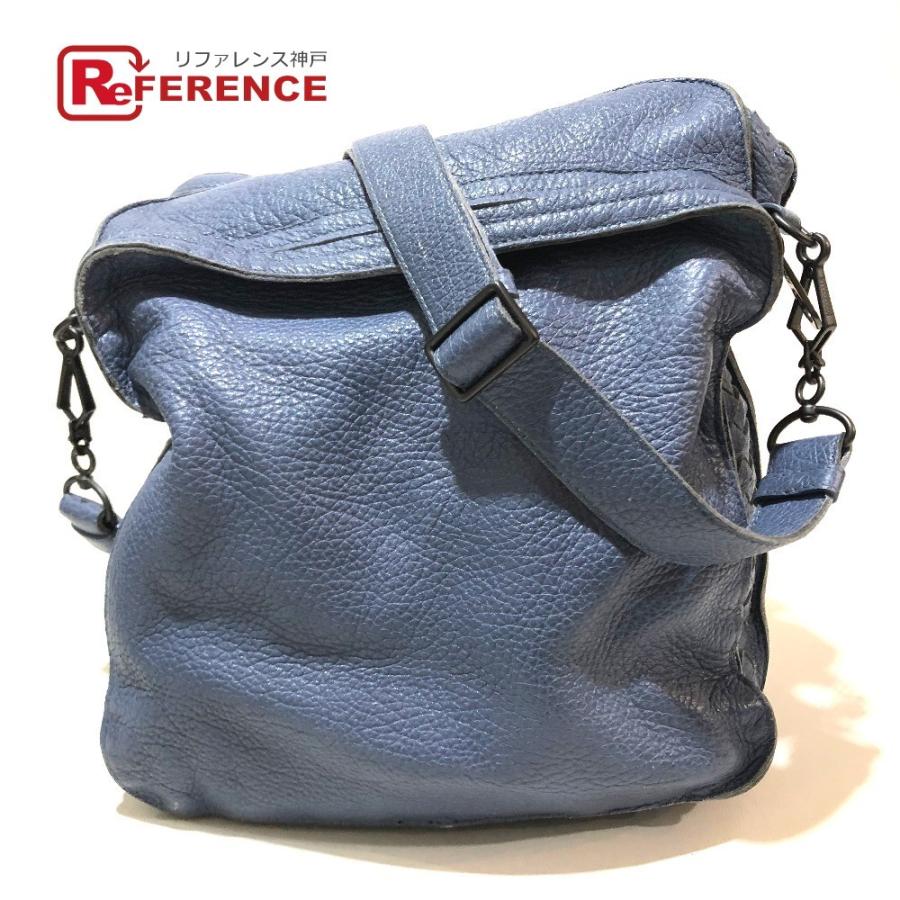 Bottega Veneta ボッテガヴェネタ イントレチャート ショルダーバッグ ブルー メンズ 中古 9112 2 リファレンス コレクション 通販 Yahoo ショッピング