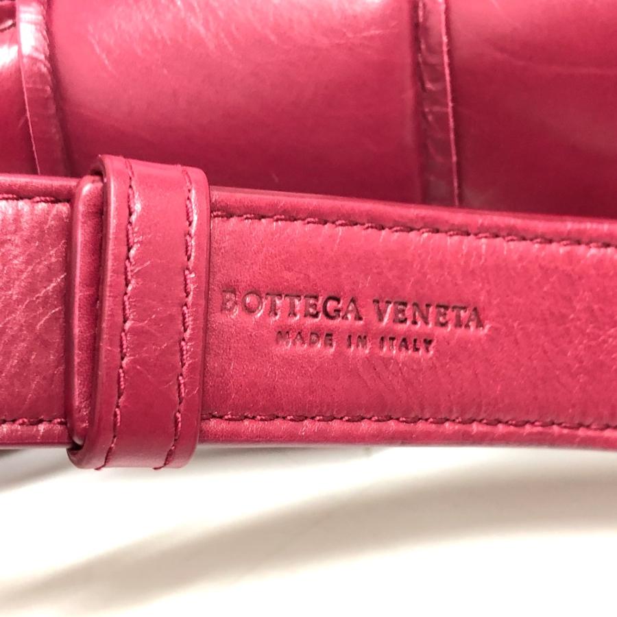 BOTTEGA VENETA ボッテガヴェネタ カセット マキシ イントレチャート パデットカセット ショルダーバッグ ワインレッド レディース【中古】 |  | 03