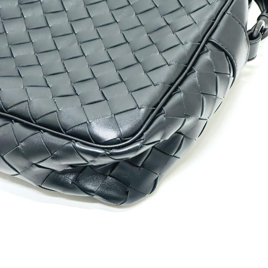 美品 BOTTEGA VENETA ボッテガヴェネタ 755925 イントレチャート カバン 斜め掛け 肩掛け ショルダーバッグ ブラック メンズ【中古】 |  | 03