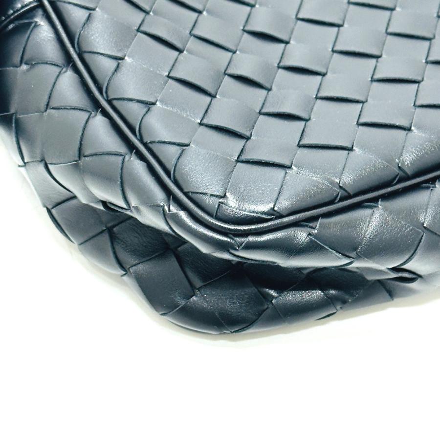 美品 BOTTEGA VENETA ボッテガヴェネタ 755925 イントレチャート カバン 斜め掛け 肩掛け ショルダーバッグ ブラック メンズ【中古】 |  | 04