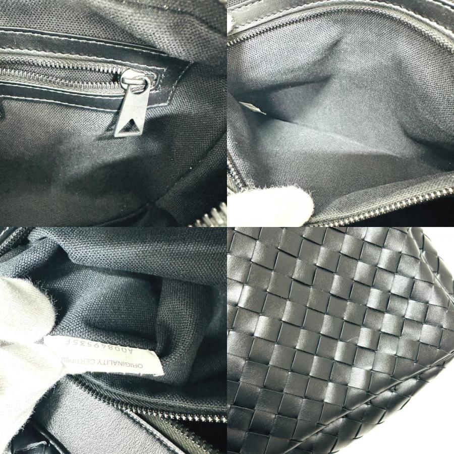 美品 BOTTEGA VENETA ボッテガヴェネタ 755925 イントレチャート カバン 斜め掛け 肩掛け ショルダーバッグ ブラック メンズ【中古】 |  | 09