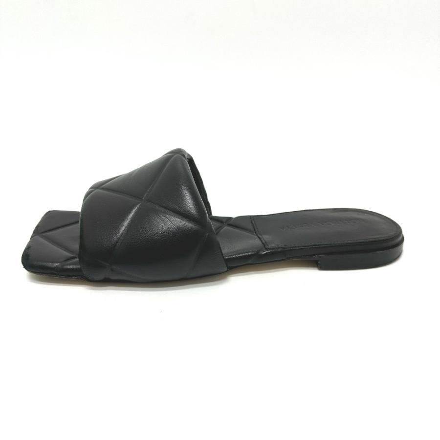 BOTTEGA VENETA ボッテガヴェネタ 639940 ラバーリド フラット RUBBER LIDO イントレチャート フラット サンダル レディース【中古】 |  | 03