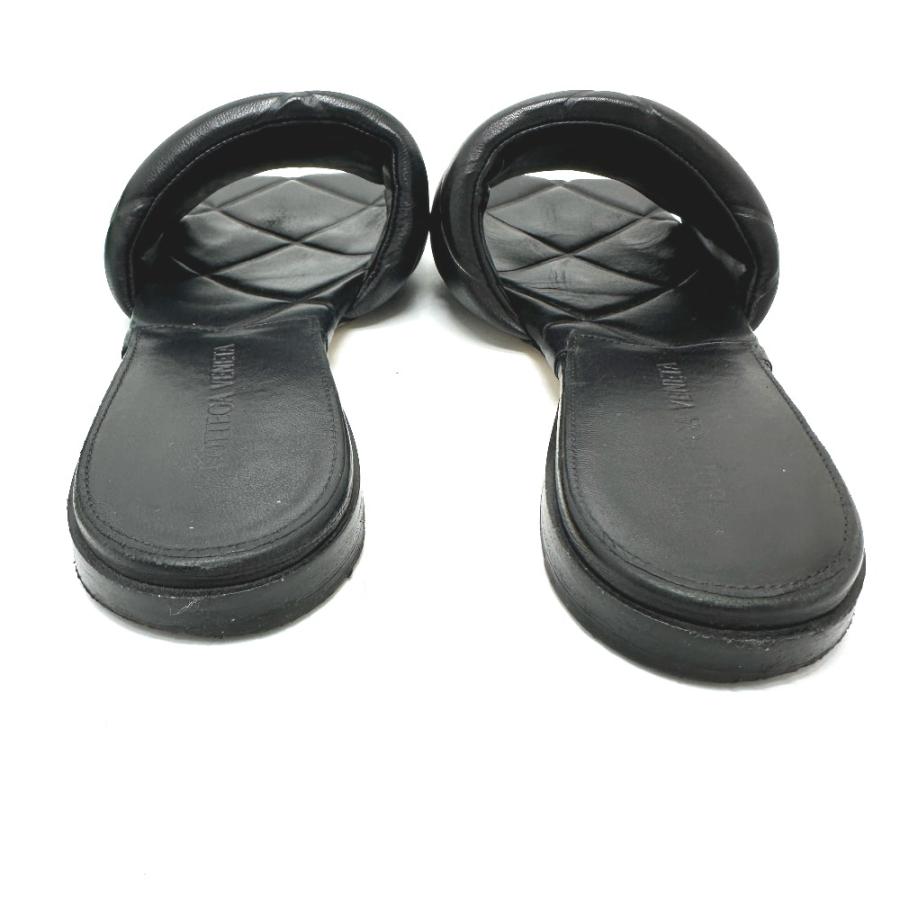 BOTTEGA VENETA ボッテガヴェネタ 639940 ラバーリド フラット RUBBER LIDO イントレチャート フラット サンダル レディース【中古】 |  | 06