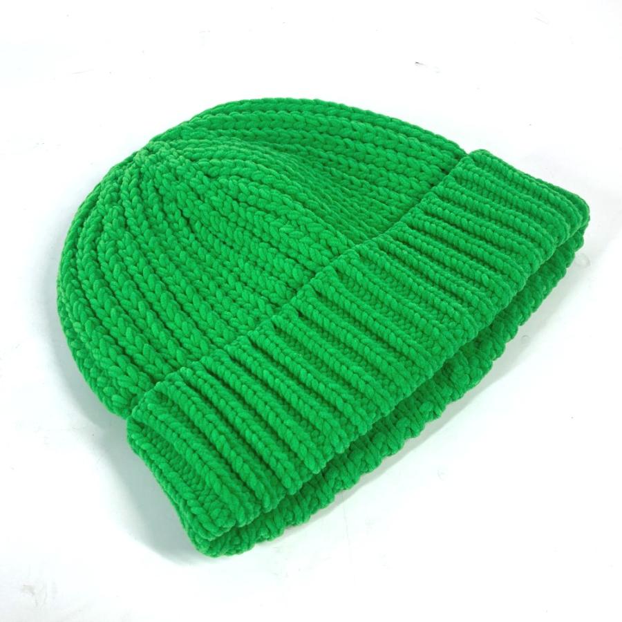 未使用 BOTTEGA VENETA ボッテガヴェネタ ビーニー 帽子 ニット帽 ニットキャップ ニット帽 グリーン メンズ【中古】 |  | 05