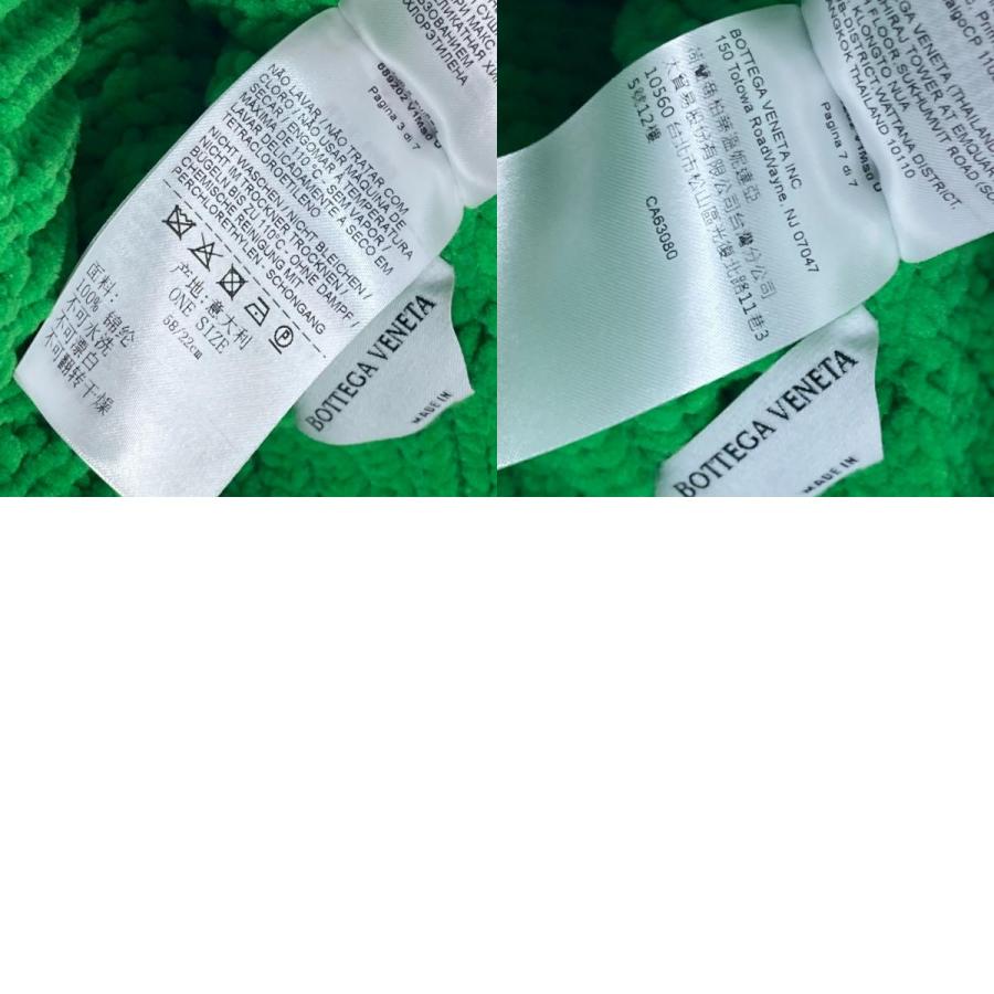 未使用 BOTTEGA VENETA ボッテガヴェネタ ビーニー 帽子 ニット帽 ニットキャップ ニット帽 グリーン メンズ【中古】 |  | 09
