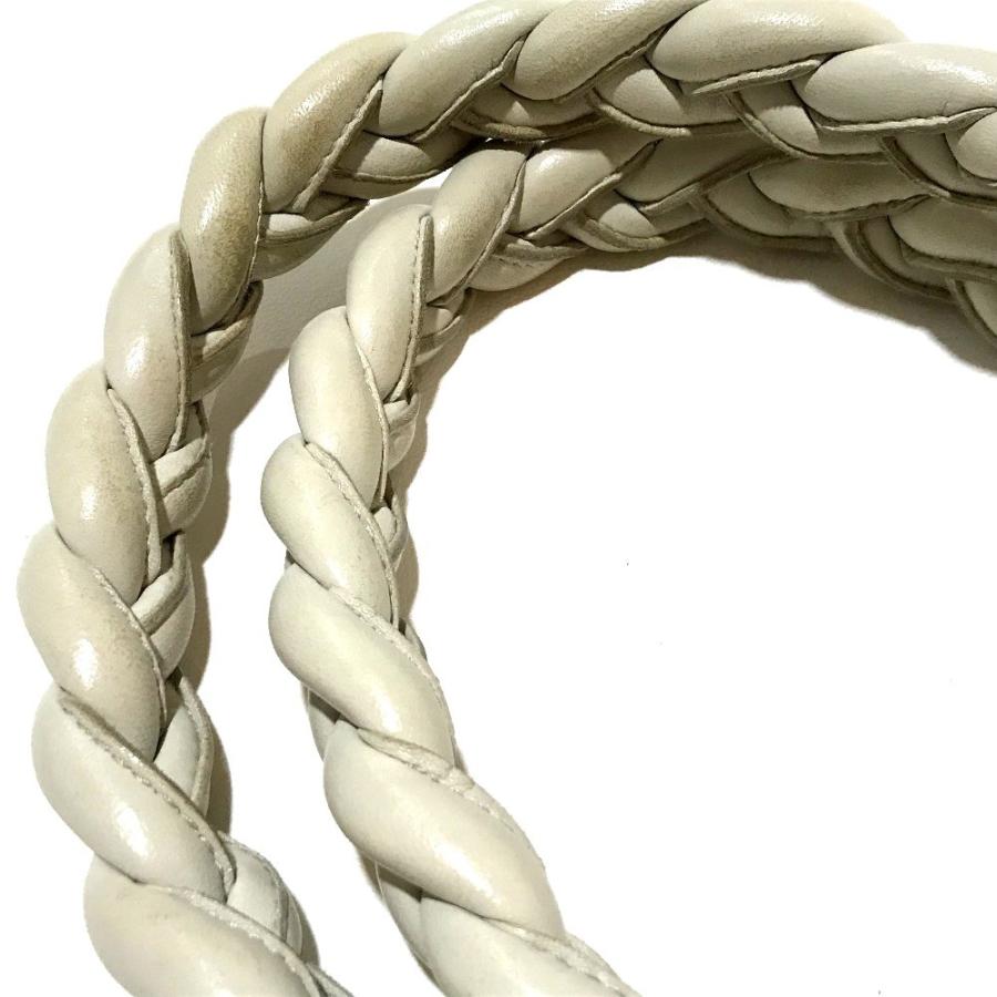 BOTTEGA VENETA ボッテガヴェネタ 195976 編込みハンドル ショルダーバッグ トートバッグ レザー |  | 05