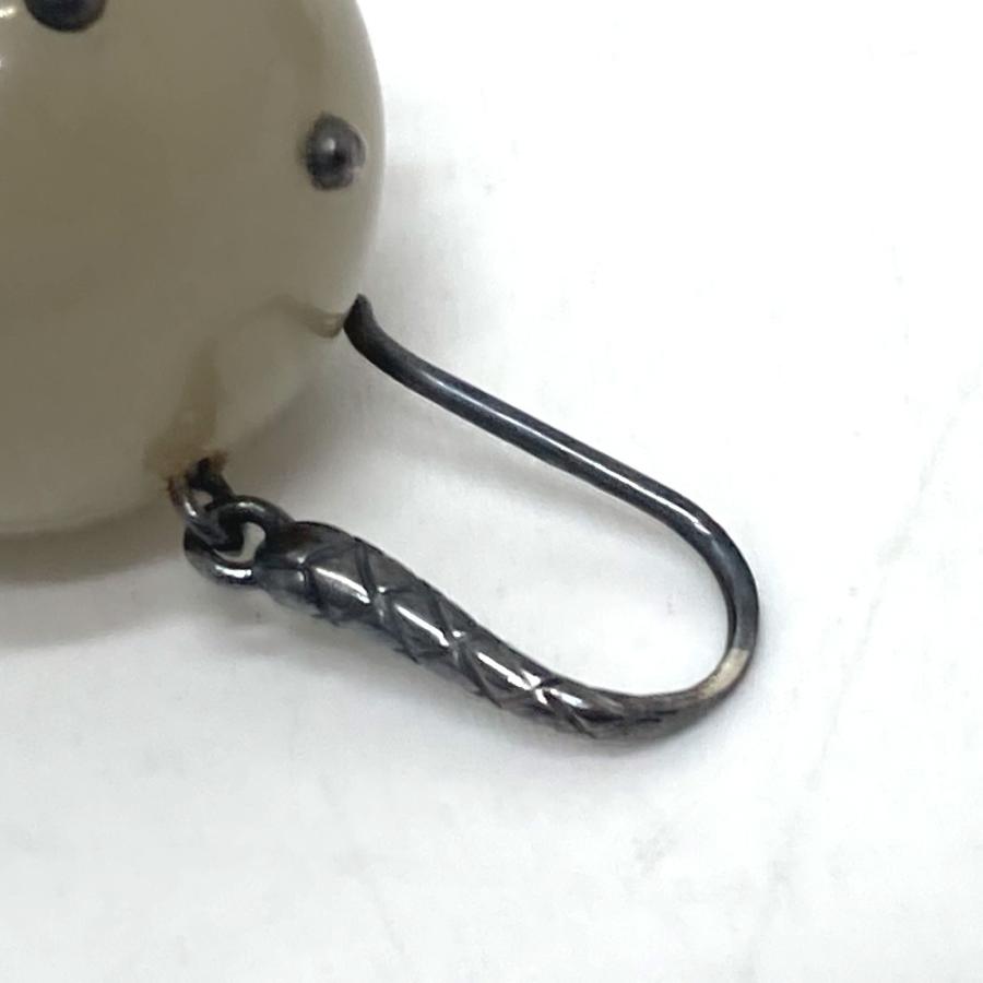BOTTEGA VENETA ボッテガヴェネタ イントレチャート ボール アクセサリー ピアス プラスチック グレー レディース【中古】 |  | 04
