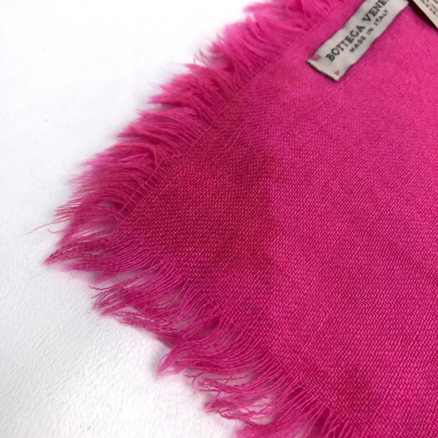 美品 BOTTEGAVENETA ボッテガヴェネタ グラデーション ツートン メンズ レディース ストール ピンク オレンジ |  | 05