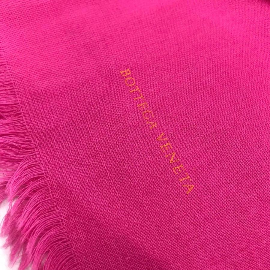 美品 BOTTEGAVENETA ボッテガヴェネタ グラデーション ツートン メンズ レディース ストール ピンク オレンジ |  | 06