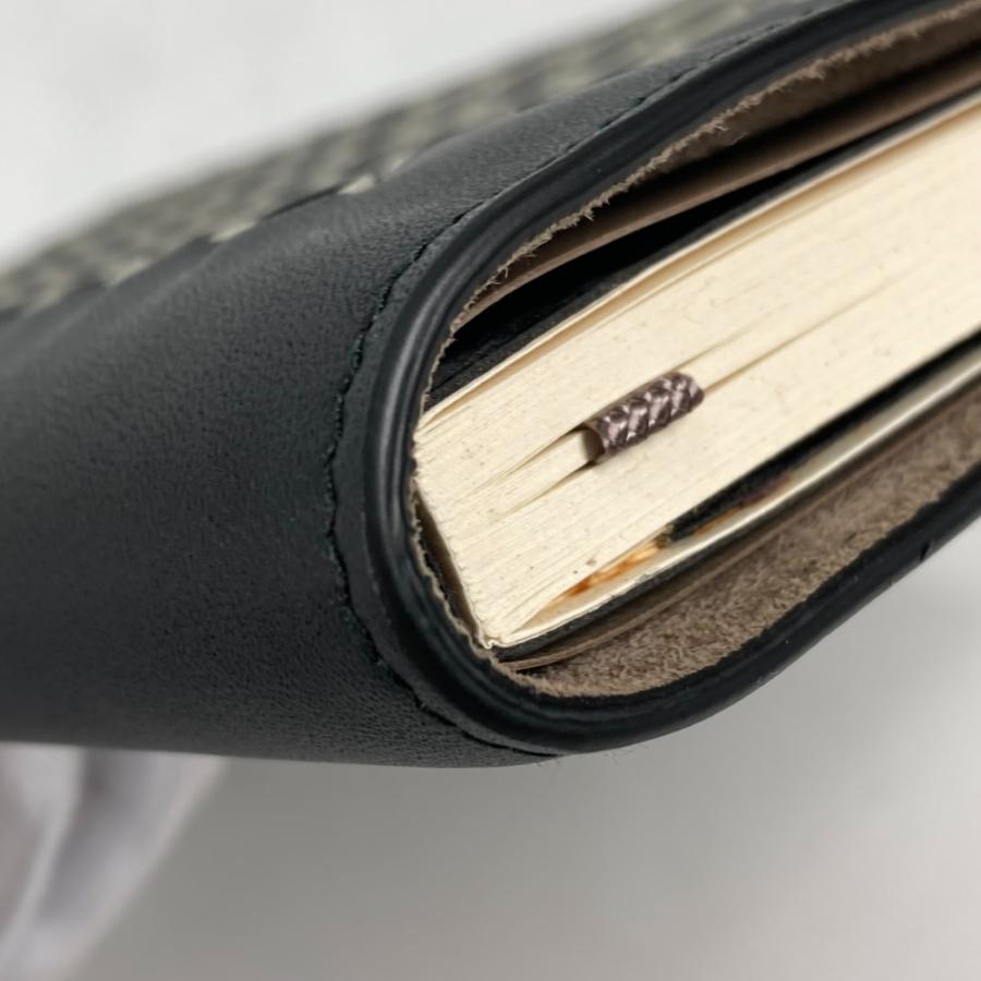 新品同様 BOTTEGA VENETA ボッテガヴェネタ イントレチャート ブックカバー メモ帳 文房具 ステーショナリー ノートカバー【中古】 |  | 05