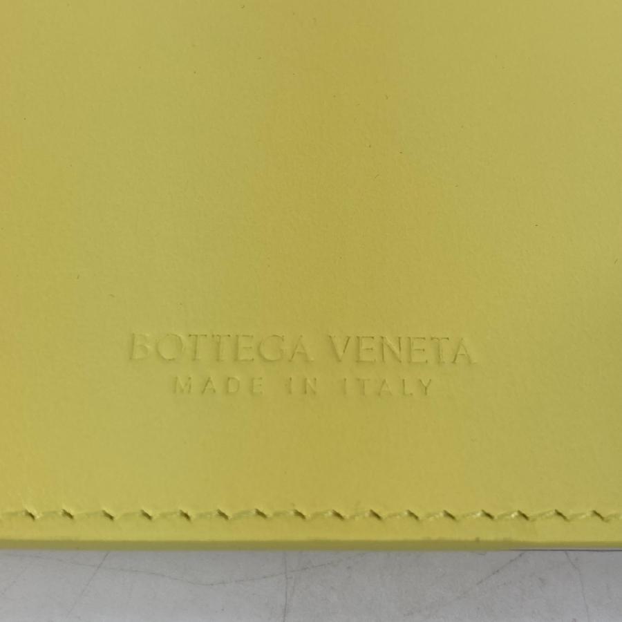 新品同様 BOTTEGA VENETA ボッテガヴェネタ トライアングル 三角 メモ帳 ステーショナリー 文房具 ノートカバー イエロー メンズ【中古】 |  | 05
