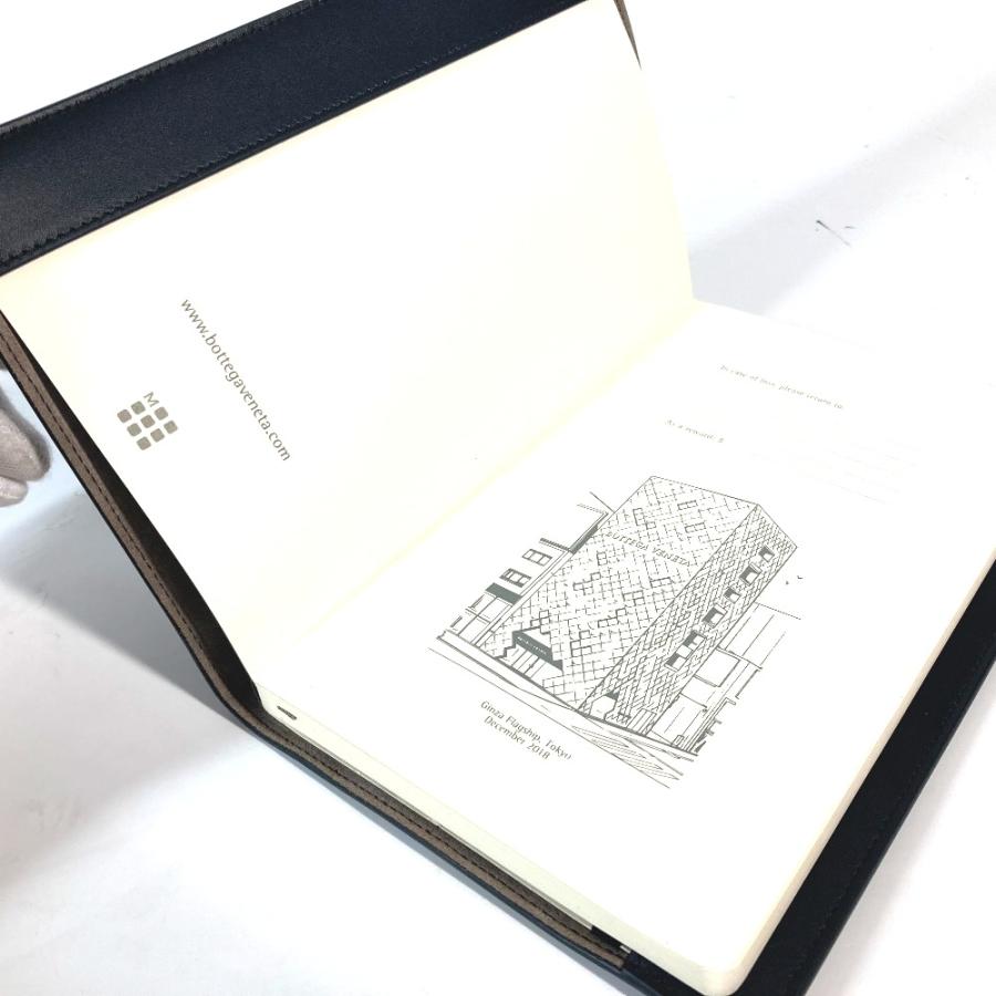 未使用 BOTTEGA VENETA ボッテガヴェネタ イントレチャート ステーショナリー ノート メモ帳 ノートブック ブラック ユニセックス【中古】 |  | 07