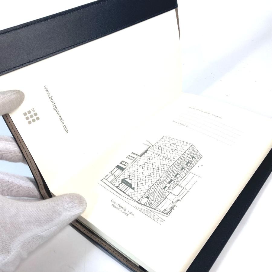 未使用 BOTTEGA VENETA ボッテガヴェネタ イントレチャート ステーショナリー ノート メモ帳 ノートブック ブラック レディース【中古】 |  | 07