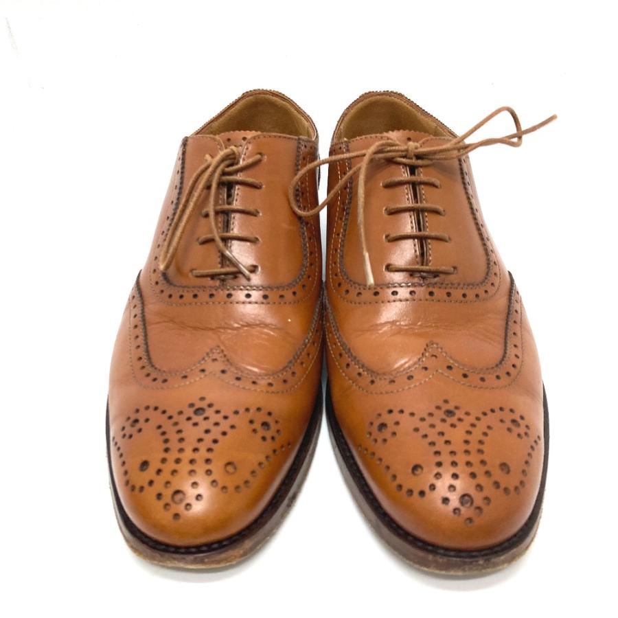 RALPH LAUREN ラルフローレン ドレスチップ ウイングチップ ビジネスシューズ ブラウン レディース【中古】 |  | 01