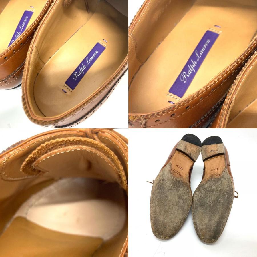 RALPH LAUREN ラルフローレン ドレスチップ ウイングチップ ビジネスシューズ ブラウン レディース【中古】 |  | 07