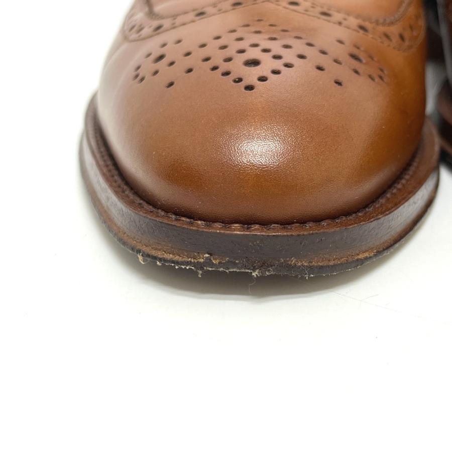 RALPH LAUREN ラルフローレン 800P02623001 ブローグ レザー ドレスチップ ウイングチップ ダービーシューズ 靴 2025年モデル 【中古】 |  | 03