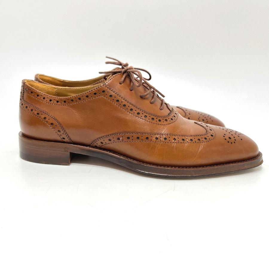 RALPH LAUREN ラルフローレン 800P02623001 ブローグ レザー ドレスチップ ウイングチップ ダービーシューズ 靴 2025年モデル 【中古】 |  | 04