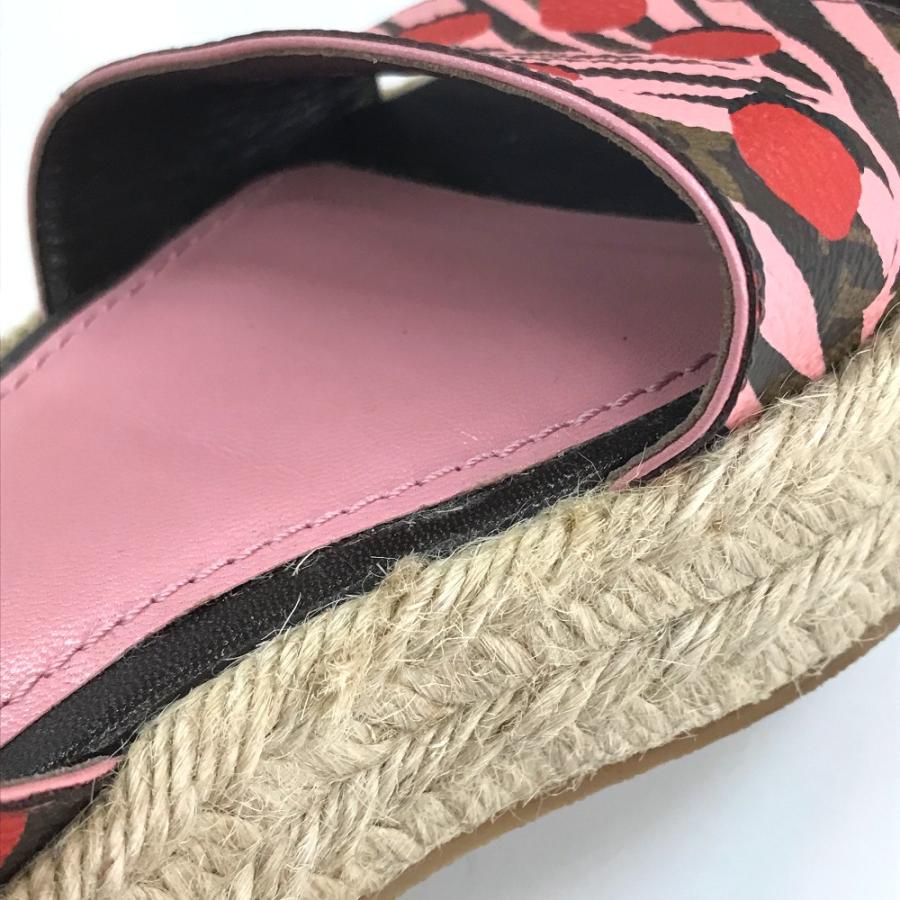 LOUIS VUITTON ルイヴィトン モノグラム ジャングルドット フラット  