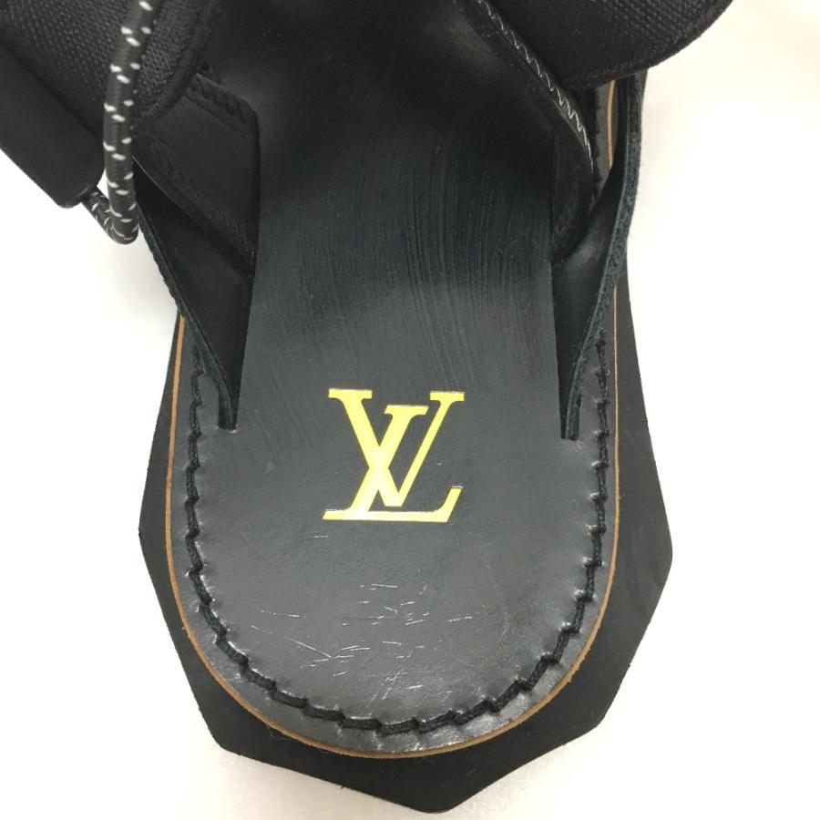 LOUIS VUITTON ルイヴィトン サバンナライン アウトドア/ベルト メンズシューズ サンダル キャンバス ブラック メンズ【中古】 | LOUIS VUITTON | 07
