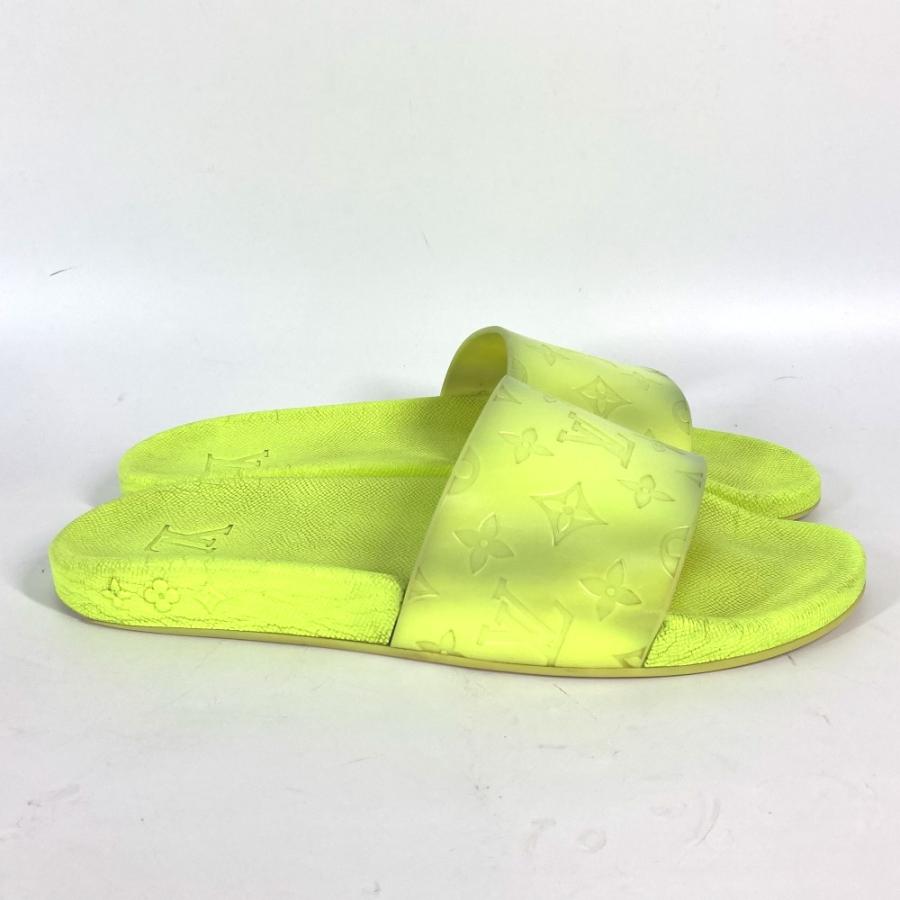 新品未使用】ルイヴィトン サンダル 37 イエロー LOUIS VUITTON ルイ