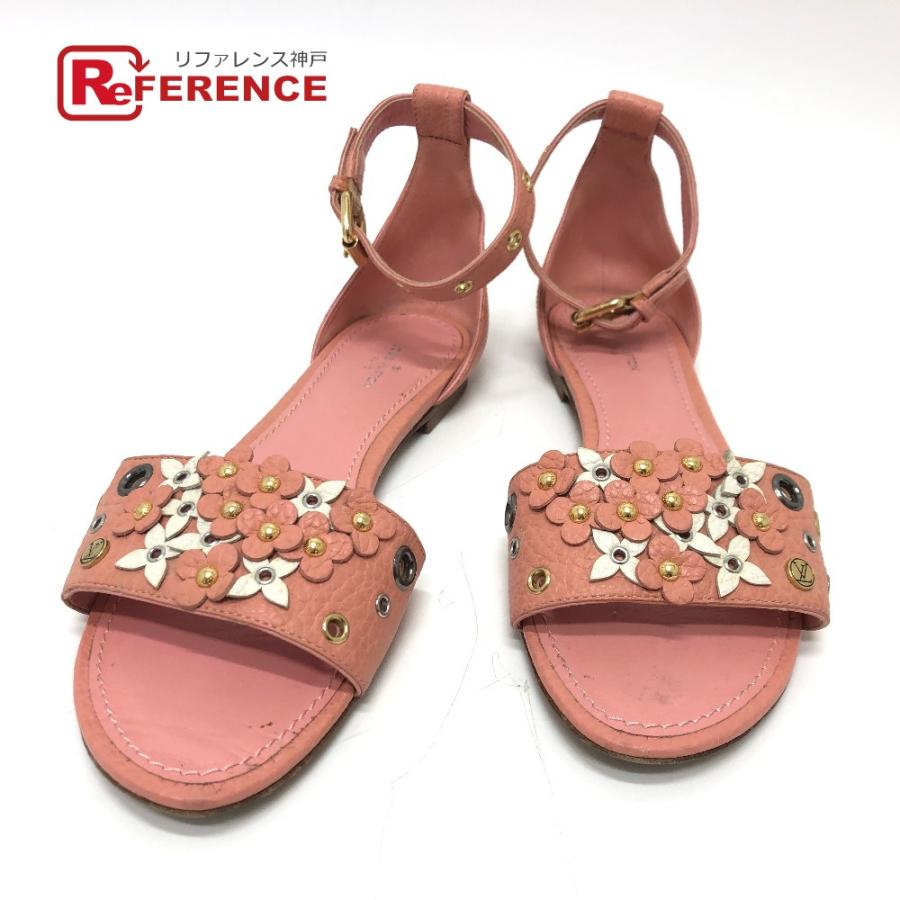 LOUIS VUITTON サンダル フラワーモチーフ