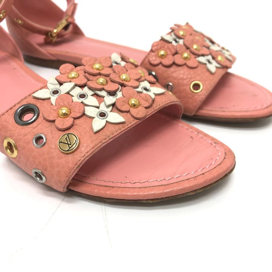 LOUIS VUITTON サンダル フラワーモチーフ