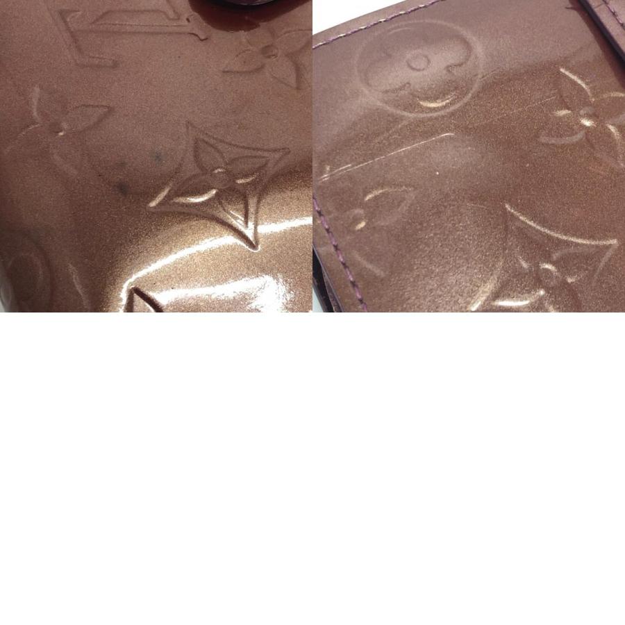 LOUIS VUITTON ルイヴィトン M91524 ポルトフォイユ・ヴィエノワ がま口 2つ折り財布 ルージュフォーヴィスト レッド レディース【中古】 | LOUIS VUITTON | 09