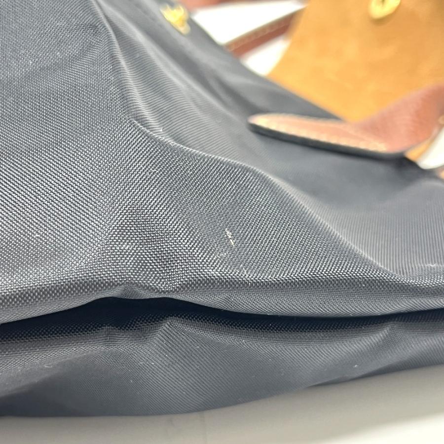 Longchamp ロンシャン ル プリアージュ Mサイズ 折り畳み カバン 肩掛け ショルダーバッグ トートバッグ ブラック レディース【中古】 | LONGCHAMP | 07