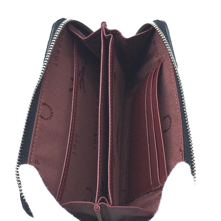 Longchamp ロンシャン ラウンドファスナー ロゴ型押し 長財布 小銭入れなし ブラック レディース 未使用 中古 176 7 リファレンス コレクション 通販 Yahoo ショッピング