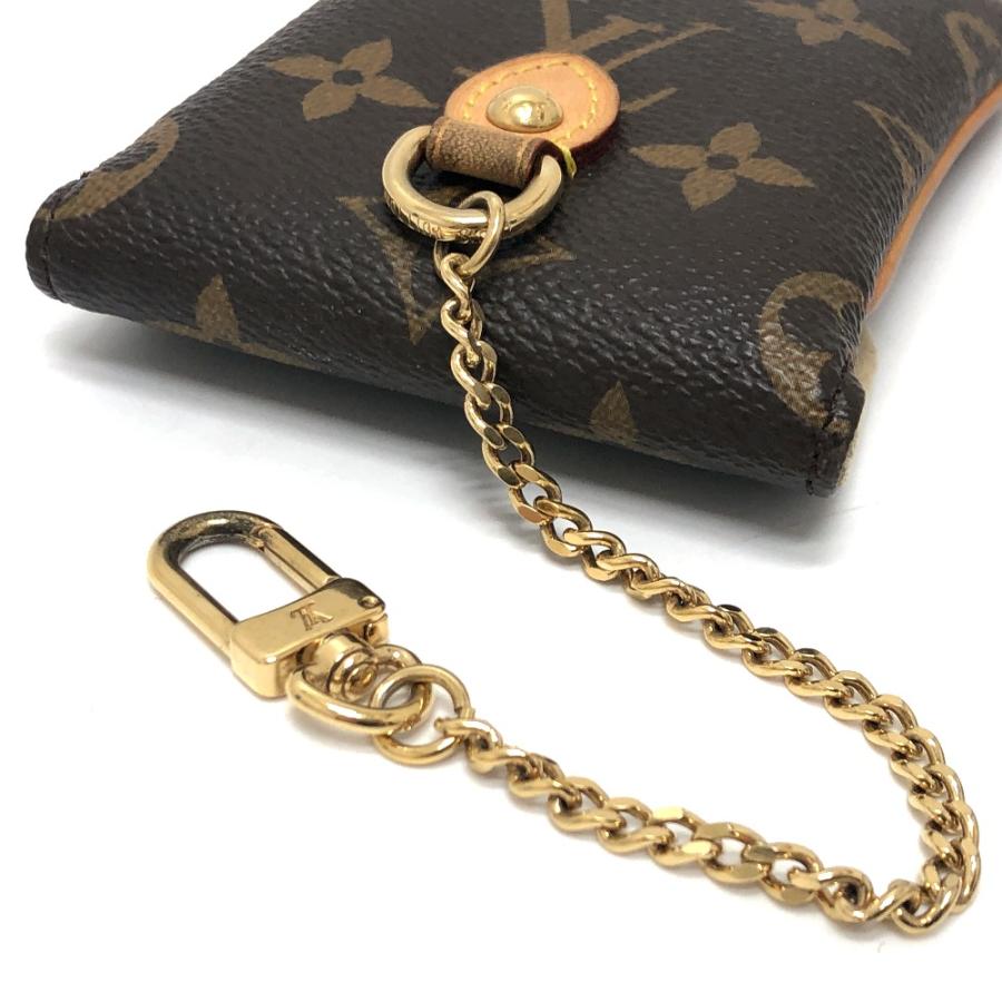 LOUIS VUITTON ルイヴィトン M66546 エテュイ テレフォンヌMM 携帯ケース  ブラウン レディース【中古】 | LOUIS VUITTON | 06